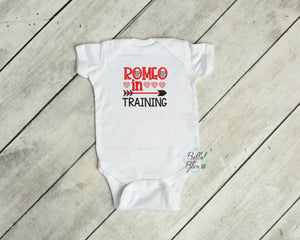 Exclusive Sketchy Valentines Romeo in Training Machine Embroidery Design 6x6