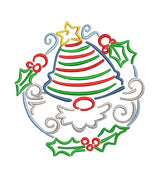 Christmas Santa Gnome Machine Embroidery Design