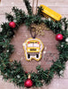 ITH School Bus  Christmas Ornament