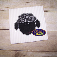Cuddly Sheep Lamb Machine Applique Embroidery design