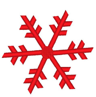 Snowflake filled design