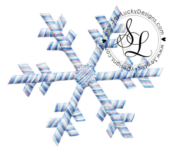 Snowflake filled design