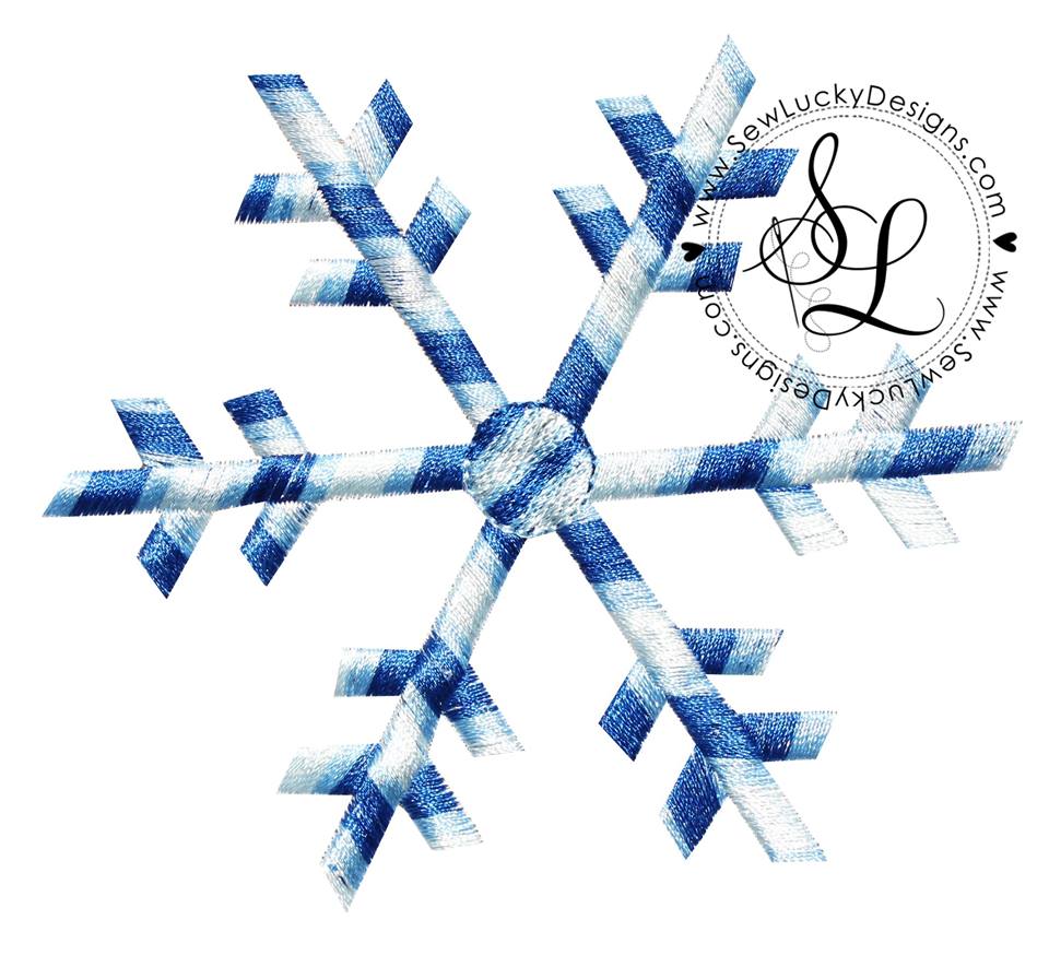 Snowflake filled design