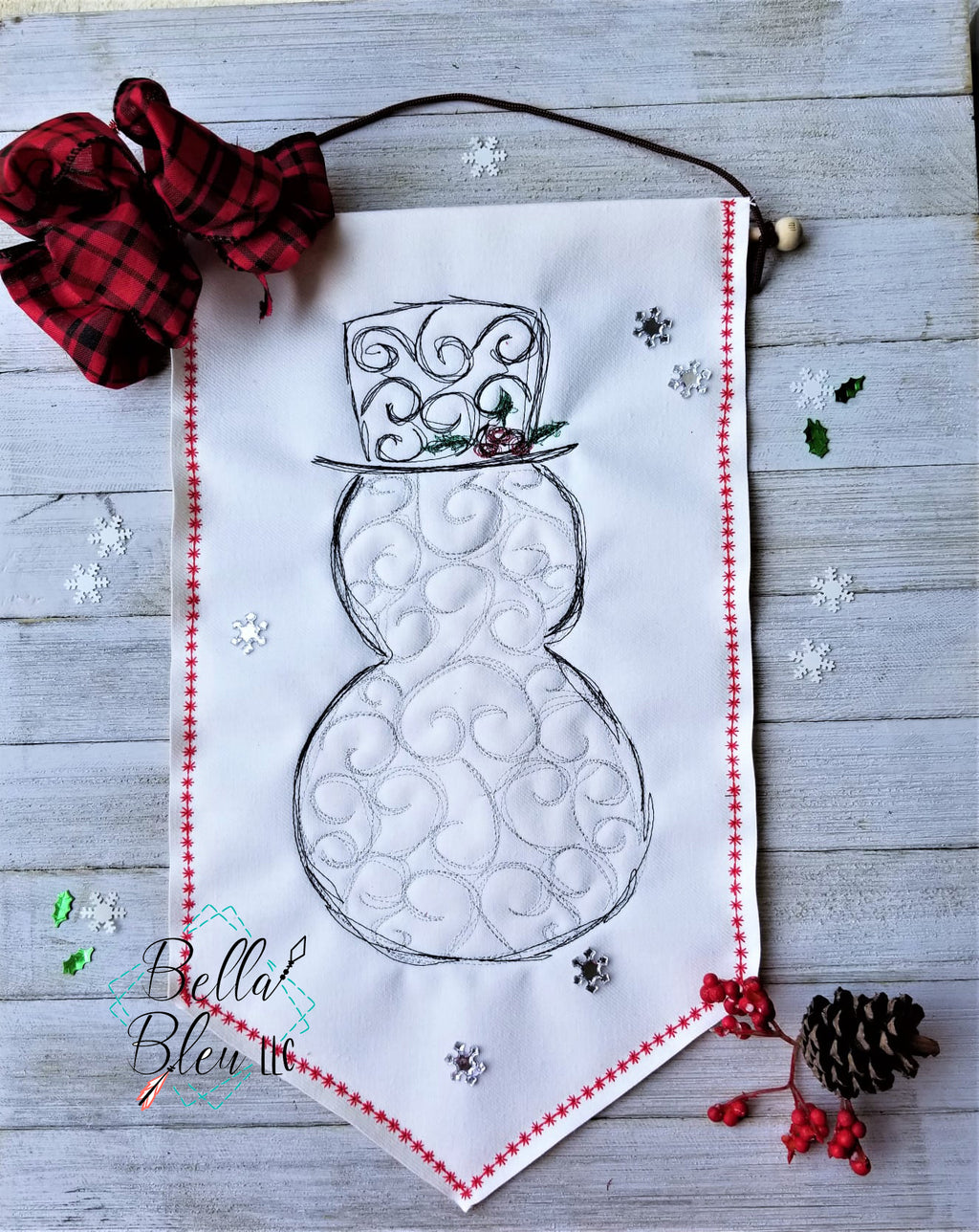 Snowman Scribble Sketchy