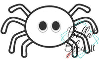 Spider Halloween Applique