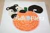 Squirrel & Pumpkin Fall Machine Embroidery Applique Design