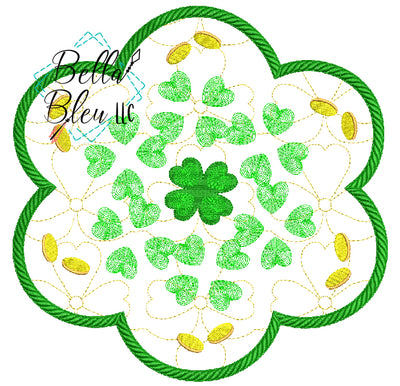 ITH St Patrick's Day Candle Mat