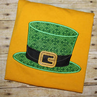 Leprechaun Hat Saint Patrick's Day machine applique design