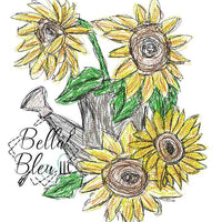 Sunflower Scribble 10