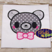 Kawaii Teddy Bear Boy with Bow Tie