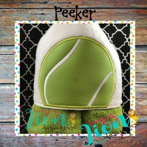 Tennis Ball Sports peeker