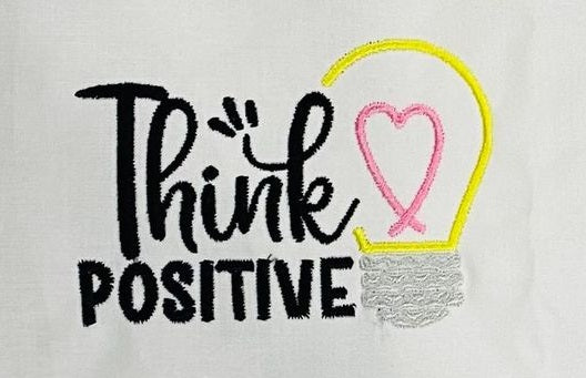 Think Positive Inspirational Design