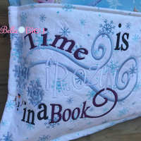 Inspired Frozen Time is frozen in a book Reading Book Quote