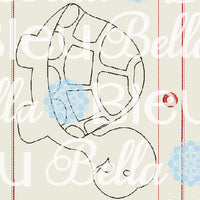 Ith Sea Turtle Coloring Page Pages machine embroidery design
