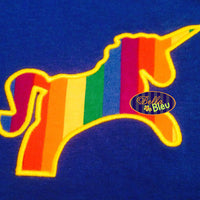 Unicorn silhouette Machine Applique Embroidery Design