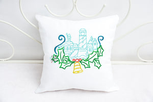 Christmas Village #9 Machine Embroidery Design