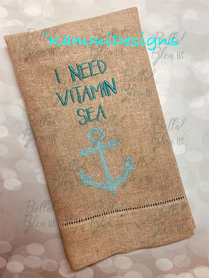 I need Vitamin Sea Sketchy nautical saying