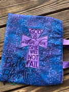 God is within her she will not fail Cross Saying
